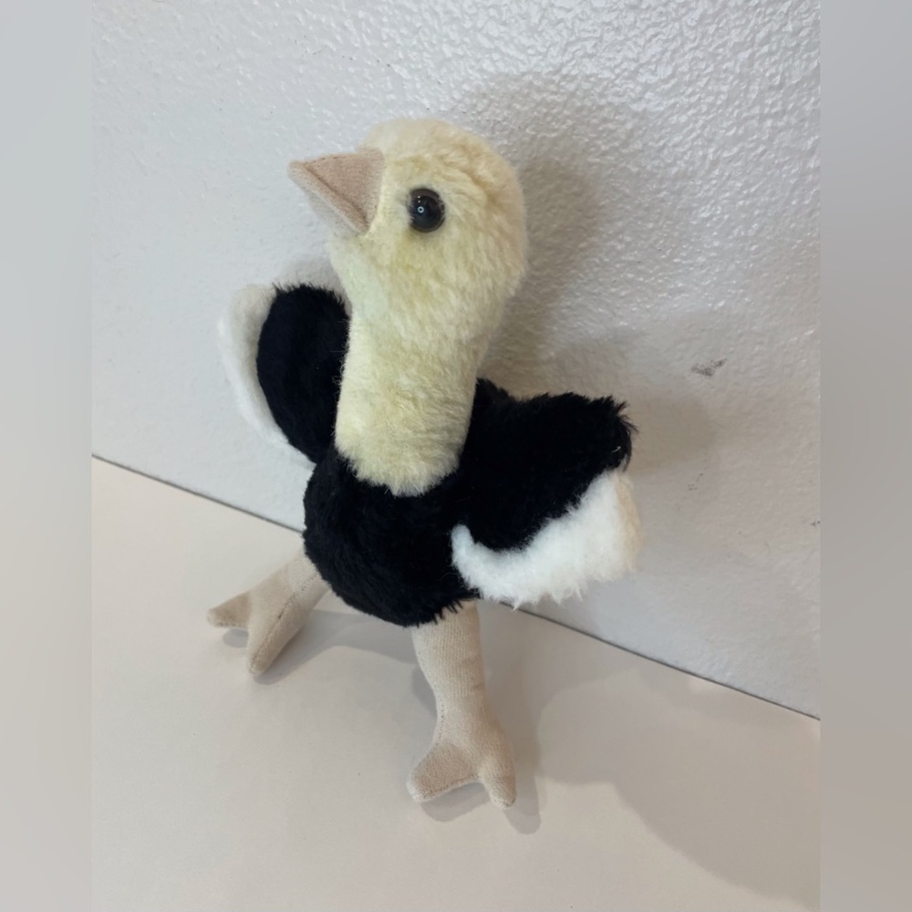 Vintage Ostrich Stuffed‎ Animal Plush Toy 10”